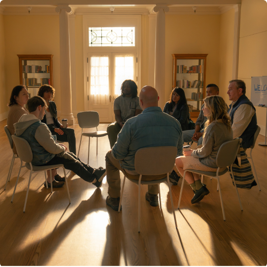 Image of support group